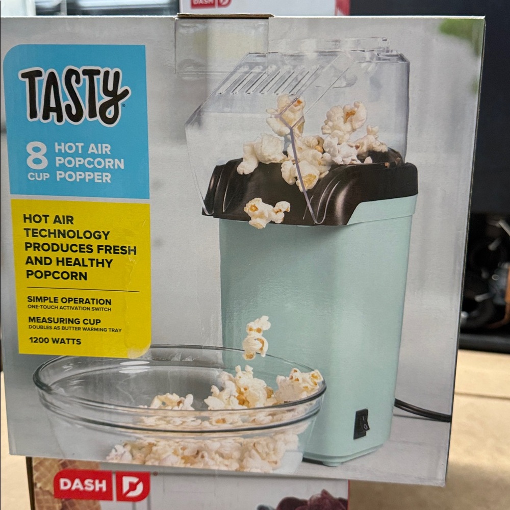 Mint Hot Air Popcorn Popper